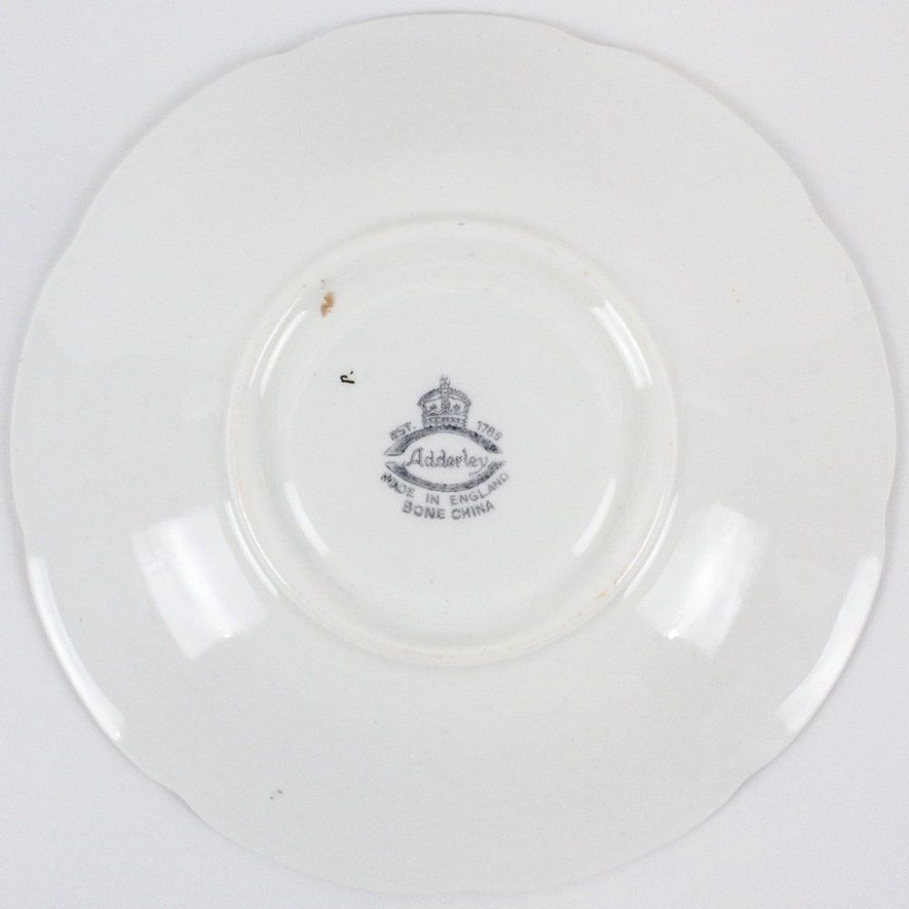 Rare Adderley Bone China Tea Cup made in England - Picture 6 of 9